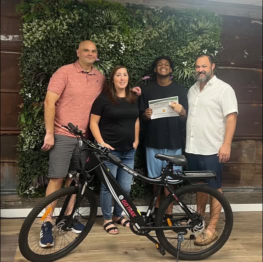 E-bike Reward for Earning Diploma